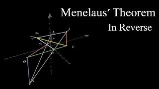 Three dimensional Menelaus' theorem