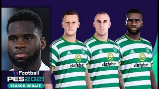 eFootball PES 2021 Celtic Faces, Stats & Overalls | Season Update