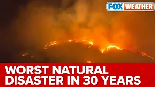 Hawaii Wildfires Worst Natural Disaster To Hit The State In 30 Years