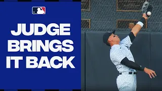 HE DID WHAT?!? Aaron Judge robs Shohei Ohtani of a home run!