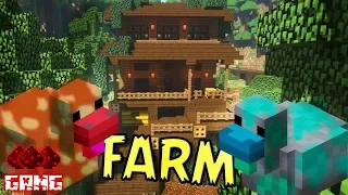 FIZ UMA FARM DE GALINHAS OP ( ROOST MOD )  REDSTONEGANG  -  EP 24