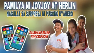 PAMILYA NI JOYJOY AT HERLIN NAGULAT SA SURPRESA NI PUGONG BYAHERO