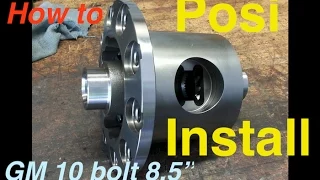 GM 10 Bolt 8.5" Posi Install "How To" Chevy C10 Truck - Eaton Truetrac