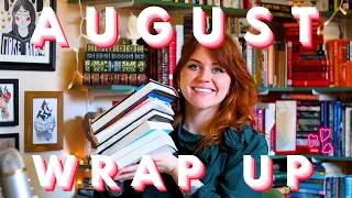 august wrap up 💕 rereads, romances and 11 books [cc]