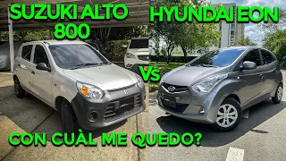🔥Suzuki Alto 800 Vs Hyundai Eon🔥Con Cuál Me Quedo?🔥AutoLatino🔥