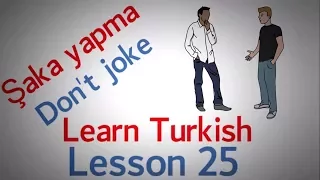 Learn Turkish Lesson 25 - Conversation Phrases (Part 5)