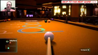 Pure Pool Gameplay - Billiard Man (aka GaudyRhino) versus ShiftyAftermaff - Game 4