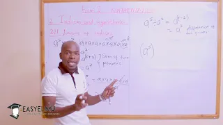 Indices and Logarithms - Form 2 Mathematics EasyElimu