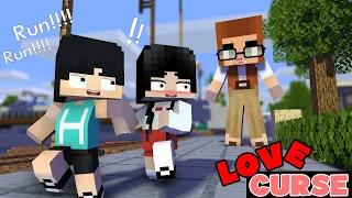 Monster School ||BABY HEEKO AND HAIKO LOVE CURSE STORY |MINECRAFT|