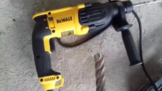 TALADRO DEWALT D25133K-B3 HOLGURA DE PERFOORACION