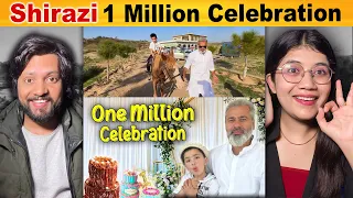 Indian Reaction on Shirazi 1 Million Subscribers Celebration With Imran Riaz Khan