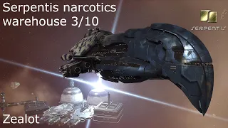 Eve Online: Serpentis narcotics warehouse 3/10 Zealot