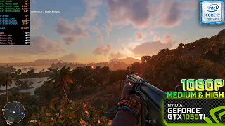 FAR CRY 6 - GTX 1050 TI 4 GB LAPTOP | BENCHMARK MEDIUM & HIGH GRAPHIC | 1080P |