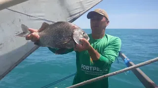 Pesca das lagostas aqui na Barra da sucatinga Ceará