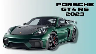 2023 Porsche 718 Cayman GT4 RS - Weissach Package