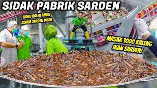 KERJA DIPABRIK SARDEN MALAH DIMINTA MASAK! 5000 KARYAWAN KENYANG!