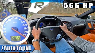 566HP VOLVO V70R on AUTOBAHN [NO SPEED LIMIT] by AutoTopNL