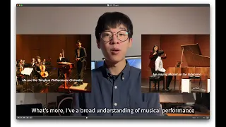 NYU ITP Introductory Video - Tianqi Wei (admitted, with a $20,000 scholarship)
