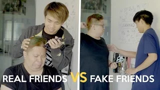 REAL FRIENDS VS FAKE FRIENDS