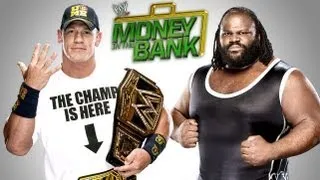WWE '13 | Money In The Bank Prediction Show - John Cena Vs Mark Henry For The WWE Championship