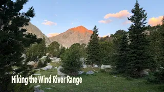 Wind River Mountains: Hailey & Washakie Pass Loop (5 days)