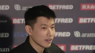 Zhao Xintong lost 10-7 to Mark Selby