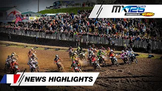 News Highlights | EMX 125 Presented by FMF Racing |  | MonsterEnergy MXGP of France 2024 #MXGP