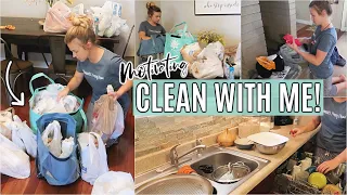 MOTIVATING CLEAN WITH ME 2019 | WEEKLY MEAL PLAN, EASY DINNER RECIPE, GROCERIES & CLEANING