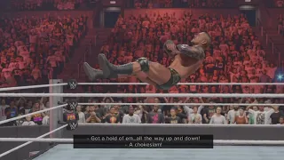 WWE 2K24 - Vacant Chokeslams Randy Orton