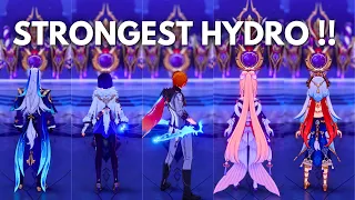 Who is BEST F2P HYDRO DPS ? Neuvillette NUKE TEST!!