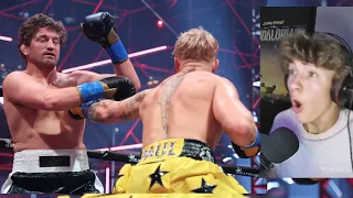 Jake Paul Knocks Out Ben Askren ROUND 1! **FULL FIGHT LIVE REACTION**