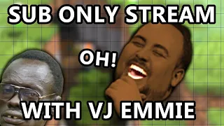 SUB ONLY STREAM WITH VJ EMMIE   Forsen AI TTS Donations #152 MINECRAFT SPEEDRUN