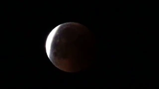 Лунное затмение и противостояние Марса 27 июля 2018, Краснодар 🌔