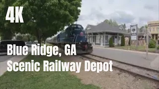 [4K] Blue Ridge GA: Blue Ridge Scenic Railway Depot