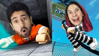 PRECISAMOS ESCAPAR DA PRISÃO no Escape Prison Obby Roblox