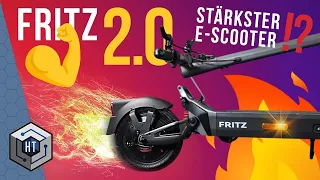 TRITTBRETT FRITZ 2.0 E-Scooter Test: BESTER & STÄRKSTER seiner Klasse? (2024) #escooter #vx4