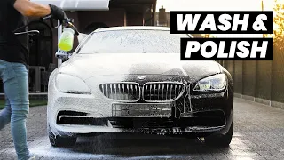 BMW 6 Series Wash & Polish - Exterior Auto Detailing