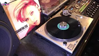 Samantha Fox ‎– I Only Wanna Be With You (Extended Mix)  (12-Inch Vinyl) [1989]