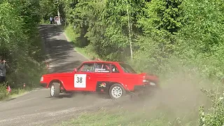 Aurskog-Høland NM Rally 11.06.2022. #crash #action #240 #rally #r5 #volvo