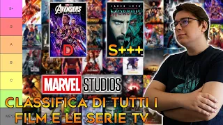 Classifico TUTTI i film e le serie tv MARVEL - TIER LIST