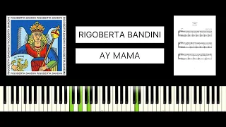 Rigoberta Bandini - Ay Mama (BEST PIANO TUTORIAL & COVER)
