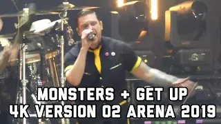 Shinedown - Monsters & Get Up [4K Version] LIVE O2 Arena London 2019