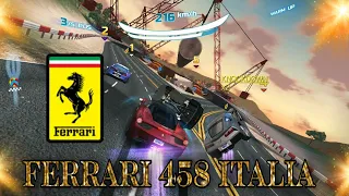 |Ferrari 458 Italia| Asphalt Nitro Mod Gameplay | Android |