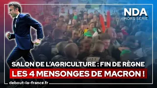 Fin de règne : les 4 mensonges de Macron au Salon de l'agriculture • Nicolas Dupont-Aignan