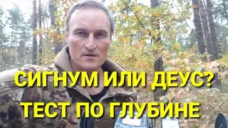 Сигнум или деус тест по глубине