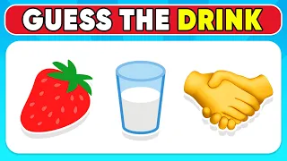 Can You Guess The Drink And Snack By Emoji? 🥤🍟 Food Emoji Quiz