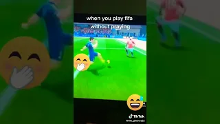 When you are playing Fifa without praying