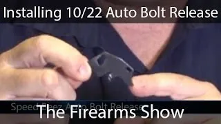 Install a Ruger 10/22 Automatic Bolt Release