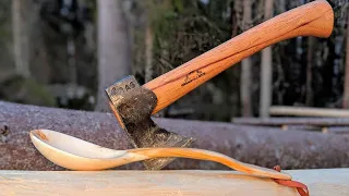 Wooden Spoon Carving with Gränsfors Bruks Axes