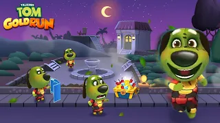 Talking Tom Gold Run 2021 Zombie Ben Catch The Raccoon VS Boss Fight